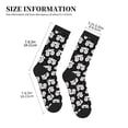 thumbnail image 3 of Pofeuu Cool Car Print Crew Socks, Adult Running Hiking Socks for Youth and Adult, 3 of 7