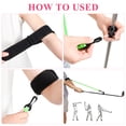 thumbnail image 2 of KAKOWELY Beginner Assistant 1 Set of Beginner Assistant Putter Trainer Swing Rod Strap Set for23.23"X0.79"X0.79", 2 of 4