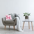 thumbnail image 3 of Stupell Industries Pink Balloon Animal Square Decorative Printed Throw Pillow, 18 x 18, 3 of 6