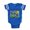 Royal Blue, variant on CafePress - Little Daredevil 1St Birthd - Cute Infant Baby Football Bodysuit