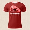 thumbnail image 2 of T-shirt Homme Col Rond Manches Courtes Doux Confort Ajusté Décontracté Basique pour Usage Quotidien et Superposition en Automne et Hiver, 2 of 3
