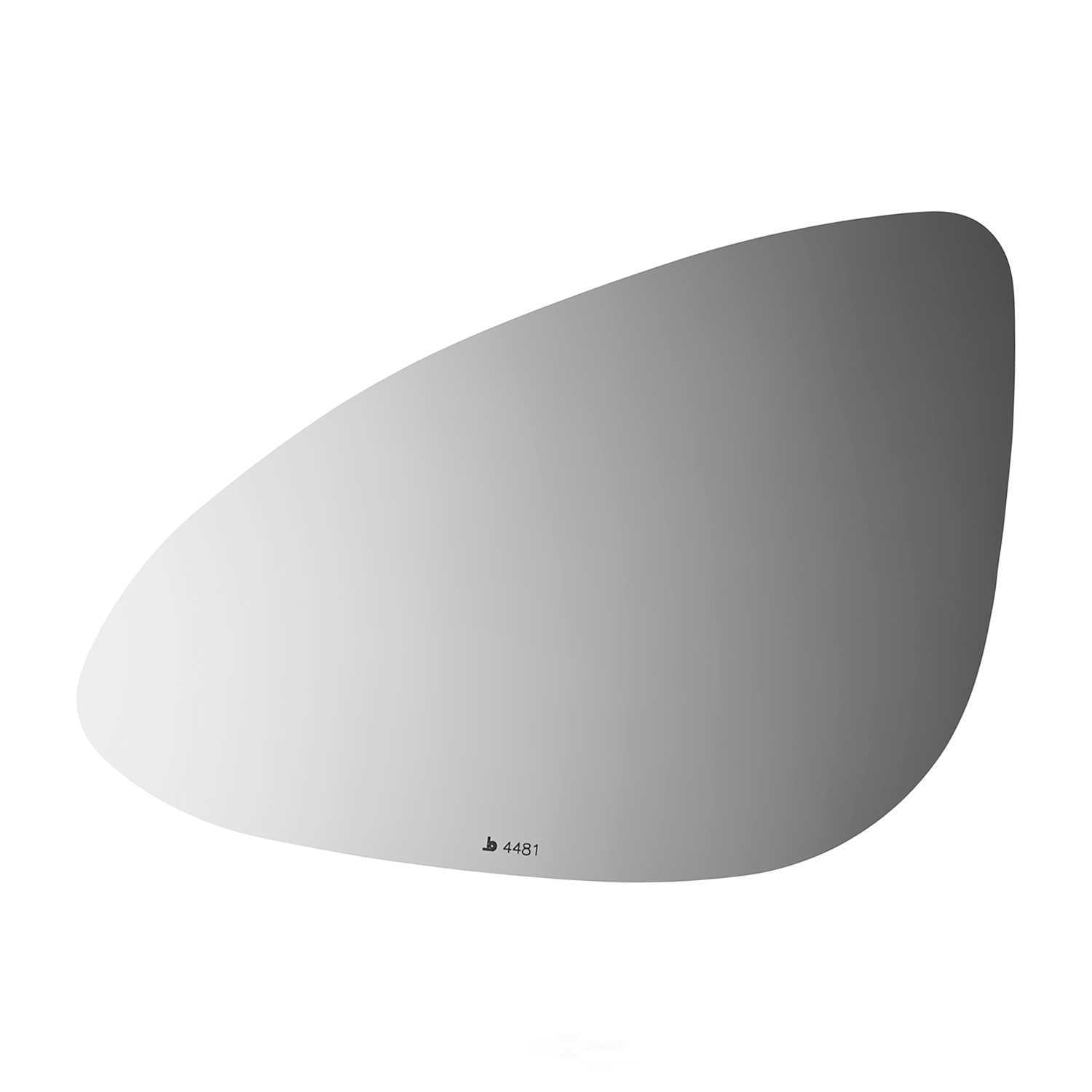 Burco Side View Mirror Replacement Glass - Clear Glass - 4481