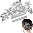 thumbnail image 1 of Bridal Hair Comb Bridal Wedding Hair Comb Pearl Wedding Decoration Headpiece Pearl Bridal Hair, 1 of 5
