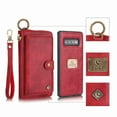 thumbnail image 2 of Dteck Samsung Galaxy S10+ Case,Multifunction Premium PU Leather Card Slot Wallet Cover For Samsung Galaxy S10+,Red, 2 of 10