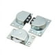 thumbnail image 3 of 2 pares de ruedas de acero inoxidable 338 para puerta corrediza de armario, 3 of 3