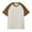 Beige, variant on JTieacloth Non Shrinking T Shirts for Men Men's Patchwork Round Neck T Shirt Color Contrast Retro Heavy Shoulder T Shirt Pure Color Loose Short Sleeve