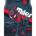 thumbnail image 3 of Marvel Spider-Man Miles Morales Tank Top & Shorts Outfit, Little Boy's, 2-Pack, 3 of 5