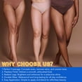 thumbnail image 6 of Yecuce Leg Makeup Leg Concealer Waterproof Skin Color Foundation a Body(#1 Fairest Glow,4fl.oz), 6 of 9