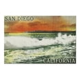 thumbnail image 2 of San Diego, California, View of Point Loma at Sunset (19x27 inches, Premium 500 Piece Jigsaw Puzzle for Adults and Family, Made in USA), 2 of 4