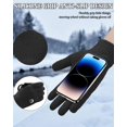 thumbnail image 3 of Guantes de Invierno REACH STAR para Hombre y Mujer, Pantalla Táctil, Color Negro, Talla M, 3 of 6