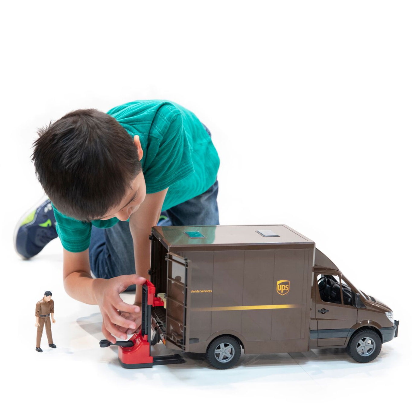 bruder ups sprinter truck