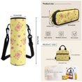 thumbnail image 7 of Uorisanigo School Backpack Set for Middle School Students 17 Inch Large Capacity Rucksack with Lunch Box Water Bottle Bag and Pencil Holder Yellow Capybara Print, 7 of 7