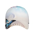 thumbnail image 2 of Daiia Butterfly In Blossoms Zen Baseball Cap Men Women Classic Adjustable For Running Workout And Outdoor Activitie All Season Dad Hat Gift, 2 of 9