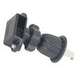 thumbnail image 3 of Ventante de Coche Walkie Talkie Mount, Ventilador de Auto de 2 Radio Hook Universal Steel Hook Free Your Hands ABS Resistente para La Radio CB Handheld CB, 3 of 7