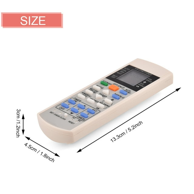 Ejoyous Replacement Remote Control for Panasonic A75c3300 A75c3208 A75c3706 A75c3708 Air Conditioner,remote control for Panasonic A75c3300, remote control for Panasonic A75c3708