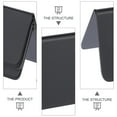 thumbnail image 6 of GETAJGHSD 5Pcs Black Acrylic Memo Blackboard with Two Sides for Office and Home Decor, 6 of 8