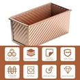 thumbnail image 5 of Non\-stick Toast Box Bread Loaf Pan Mold with Lid Practical Convenient Durable Multifunctional Baking Tools for Cakes Bakeware, 5 of 9