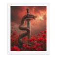 thumbnail image 5 of Paint by Numbers Kit for Adults, Dragon Sword Sunset Blossoms Paint by Numbers, Easy Paint by Numbers Kit for Adults Beginner, DIY Adult Paint by Number Kits on Canvas, 12x16in Home Decor, 5 of 7