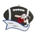thumbnail image 4 of Personalized Football Ornament 2024 -Custom Football Player Tossing Boys Football Christmas Ornament, 4 of 10
