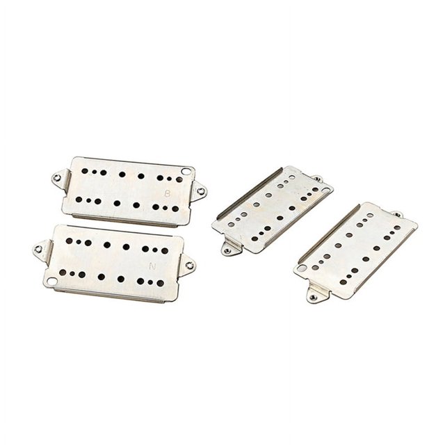 4Pcs Guitar Neck Bridge Humbucker Base Plate 50mm 52mm Pole Spacings Humbucker Bridge Neck Parts