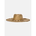 thumbnail image 3 of Time and Tru Women's Frayed Brim Hat with Shells, 3 of 3