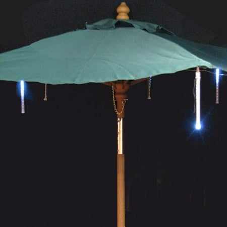 Kurt Adler 8 Light Battery Operated Led Outdoor Umbrella Kurt Adler 8 Light Battery Operated Led Outdoor Umbrella Lights