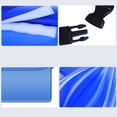 thumbnail image 4 of Bolsa impermeable con correa ajustable para la cintura Bolsa seca de PVC Fanny Pack (azul), 4 of 9