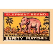 Elephant Brand-Fine Art Canvas Print 20" x 30"