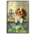 thumbnail image 2 of Treeing Walker Coonhound Dog Bathroom Decor - Funny Bathroom Decor Wall Art, Dog Bathroom Wall Art and Animal Poster, Dog Bathroom Signs and Funny Bathroom Art UNFRAMED, 2 of 6