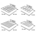 thumbnail image 4 of 4pcs Reinforced Clothes Divider Heavy Duty Clothes Containers for Closets Wardrobes Shelves, 4 of 4