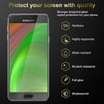 thumbnail image 3 of Cadorabo 3x Tempered Glass for Samsung Galaxy A7 2016 Screen Protection Display Saver, 3 of 9