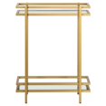 thumbnail image 2 of Henn&Hart Console Moderne en Métal/verre 22" en Laiton, 2 of 8