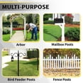 thumbnail image 5 of 3x24 Inch Auger Drill Bit for Planting - Easy Planter Garden Auger - Bulb & Bedding Plant Augers - Post Hole Digger for 3/8”Hex Drive Drill, 5 of 7