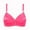 Hot Pink, variant on Darzheoy Bras for Women No Underwire Women Bras Plus Size Behind Buckle Comfortable Breathable Exhaust Base Non-Steel Ring Non-Magnetic Buckle Underwear Wireless Bra 40/90