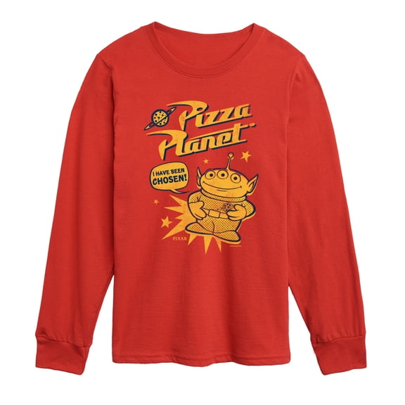 Toy Story - Pizza Planet Chosen - Youth Boys Long Sleeve Graphic T-Shirt