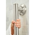thumbnail image 2 of Moen R8716D1GBN Brushed Nickel 16" Designer Grab Bar, 2 of 2