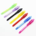 thumbnail image 1 of Watercolor Pencils, 14 Pack Secret Pens with UV Kids Invisible Writing Pens, Money Detector Magic Toy Pens, 1 of 4