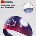 thumbnail image 3 of Banda para el sudor de entrenamiento, diadema atlética para hombre para correr, ciclismo, baloncesto, ejercicio de gimnasio, fútbol, 3 of 6