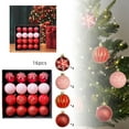 thumbnail image 2 of Unbreakable Shatproof Christmas Ball Ornaments for Tree, Holiday Decorations Balls for Indoor Outdoor Home Xmas Decor, Festive Christmas Gift Ideas for Everyone, 2 of 7