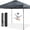 Gray, variant on SONGMY Pop Up Canopy, Easy Set-up Instant Tent with Center Lock, Carry Bag, Rotatable Feet, 8 Stakes, 4 Ropes-White 6.6x6.6FT
