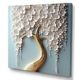 thumbnail image 2 of Designart "White Orchid Tree Garden Of Branches VI" Tree Floral Wall Art For Bathroom, 2 of 5