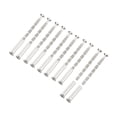 thumbnail image 1 of Tornillos para manijas de puerta Uxcell M4x55 10 juegos de tornillos para manijas de gabinete, tornillos de ruptura para tiradores de cajones con perno de manga M4x25, 1 of 7