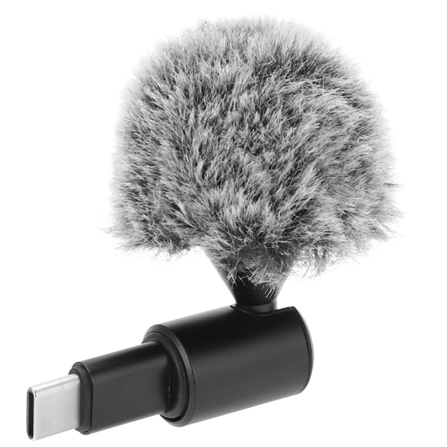 Mini Micrófono Bling Bling Plug Play Tipo C Omnidireccional