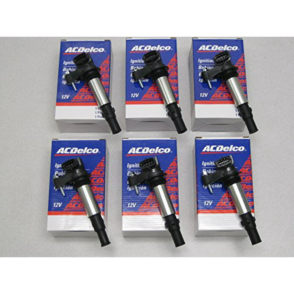 Set of SIX AC Delco Ignition Coils D501C/BSC1508,