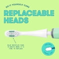 thumbnail image 4 of Frida for Kids Electric Toothbrush for Kids, Soft Bristles, Mint Teal, 1 Count + 1 Replacement Head, 4 of 6