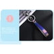 thumbnail image 4 of Llavero de PVC Qarigey decorativo inodoro bolso brillante colgante para teléfono inteligente regalo ornamental Negro, 4 of 6