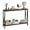 Black, variant on GAOMON Rustic Console Table, 42.9" Entryway Table with Storage, 2-Tier Sofa Table, Console Tables for Entryway, Living Room, Hallway, Foyer, Corridor, Office