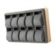 thumbnail image 3 of Bandeja organizadora de joyas, cajón organizador para relojes, para oficina, regalo, uso doméstico Gris, 3 of 9
