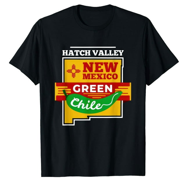 AALJY Nouveau-Mexique Éclosion Chili Vert Piment Chili T-Shirt