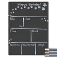 thumbnail image 1 of Cohas Paws Theme Pet Milestone Chalkboard, 15 by 20 inches, 3 Pastel Markers, 1 of 6